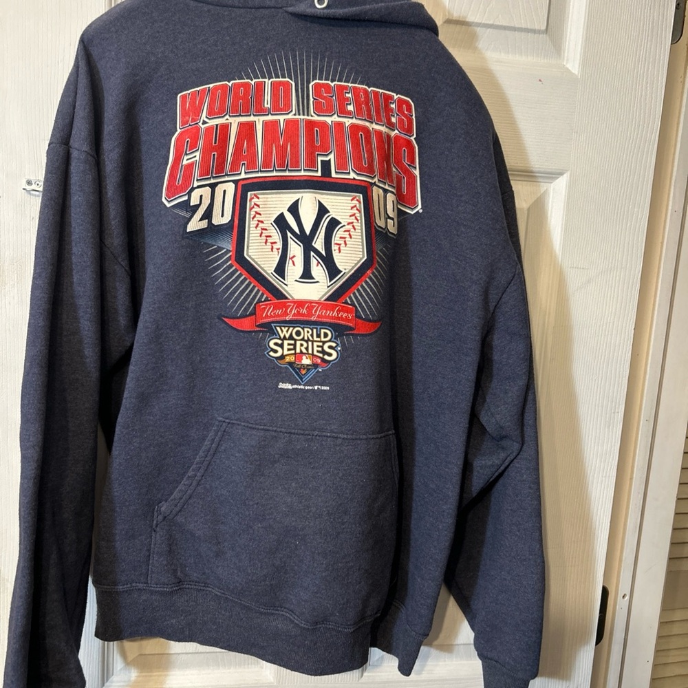 New York Yankees 2009 World Series Navy Hoodie